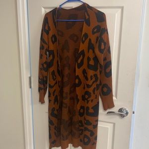 Leopard Cardigan